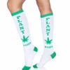 LA-5625, Plant Based Knee Highs By Leg Avenue