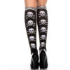 MUSIC LEGS ML-5712, Cross Bone Print Knee High -Funky Lingerie Outlet 5712 21893.1567875832