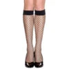 MUSIC LEGS ML-5790, Mini Diamond Knee High -Funky Lingerie Outlet 5790 Black 40514.1567883102