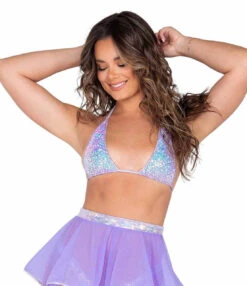 Roma R-6009 - Sequin Bikini Top