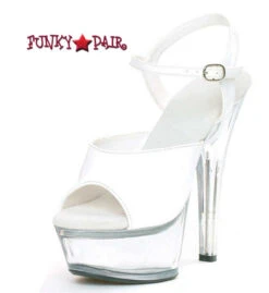 601-Juliet-C, Platform Clear Heel Sandal CLEARANCE 11 601-Juliet-C, Platform Clear Heel Sandal CLEARANCE -Funky Lingerie Outlet 601 Juliet White clear 46351.1580744690