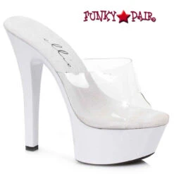 601-Vanity, Platform Slide -Funky Lingerie Outlet 601 VANITY CLRW 44827.1581958965