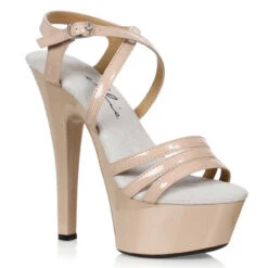 601-Dreamer 6" Strappy Platform Sandal CLEARANCE 10 601-Dreamer 6" Strappy Platform Sandal CLEARANCE -Funky Lingerie Outlet 601 dreamer nude 12833.1611690232