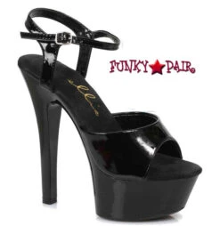 Platform Ankle Strap Sandals 601-Juliet 11 Platform Ankle Strap Sandals 601-Juliet -Funky Lingerie Outlet 601 Juliet Black 60120.1647275540