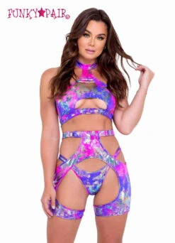 R-6054 - Tie-Dye Bottoms By Roma -Funky Lingerie Outlet 6053 6054 6055 PM 23514.1649271055