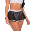 R-6077 - Fishnet Skirt By Roma