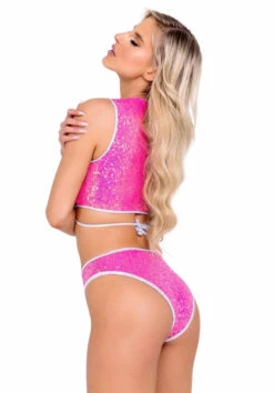 R-6096 - Rave Sequin Top With Heart Cutout By Roma -Funky Lingerie Outlet 6096 6097 HP Back 94029.1657907598