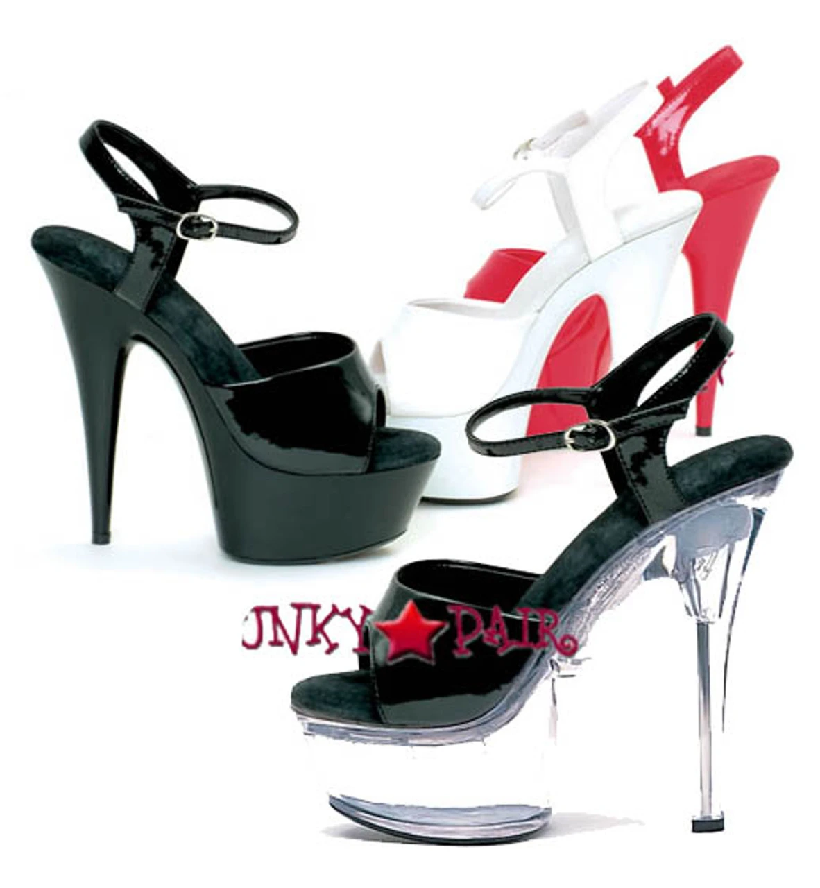 609-Juliet 6 Inch Exotic Dancer Heels CLEARANCE 4 609-Juliet 6 Inch Exotic Dancer Heels CLEARANCE - Image 2