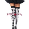 LA-6120, Harlequin Thigh High Stockings -Funky Lingerie Outlet 6120 67122.1406827684