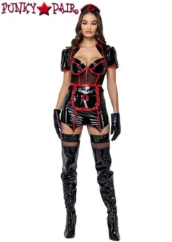 R-6181, Ravishing Nurse Costume By Roma -Funky Lingerie Outlet 6181 FP 29641.1693435967