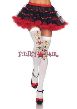 LA-6215, Royal Scroll Card Thigh High