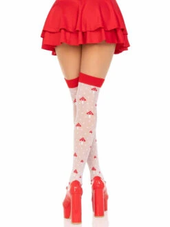 LA6217, Mushroom Thigh Highs -Funky Lingerie Outlet 6217 02 062 08419.1752774304