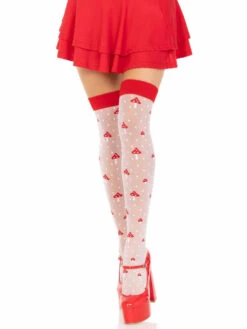 LA6217, Mushroom Thigh Highs -Funky Lingerie Outlet 6217 03 062 22028.1752774312