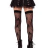LA6224, Skull Thigh Highs
