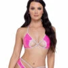 Roma R-6236 - Sequin Keyhole Triangle Top -Funky Lingerie Outlet 6236 16673.1685688153