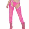 Roma R-6238 - Sequin Chaps With Belt -Funky Lingerie Outlet 6237 6238 19197.1696701602