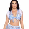 Roma R-6244 - Sheer Butterfly Tie-Top -Funky Lingerie Outlet 6244 6342 56176.1685689029