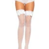 LA-6261, Fishnet Satin Bow Stockings -Funky Lingerie Outlet 626100222 main 16515.1694743036