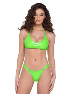 Roma R-6262 - Vinyl Thong Bottoms -Funky Lingerie Outlet 6261 6262 65897.1685772954