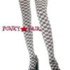 LA-6281, Checkerboard Thigh Highs Stockings -Funky Lingerie Outlet 6281 fix 25500.1533968847