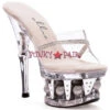 629-JESSE 6" Rhinestones Slide With Disco Ball Platform 1 629-JESSE 6" Rhinestones Slide With Disco Ball Platform -Funky Lingerie Outlet 629 JESSE 40861.1406828207