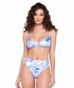 Roma R-6295 - Cloud Print Tank Top -Funky Lingerie Outlet 6295 6296 95891.1685803485