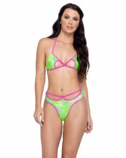 Roma R-6305 - Two-Tone Thong Back Shorts -Funky Lingerie Outlet 6304 6305 48681.1685825256