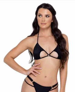 Roma R-6315 - Keyhole Triangle Tie Top