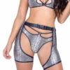 Roma R-6319 - Snake Skin Chaps -Funky Lingerie Outlet 6318 6319 99044.1685826325