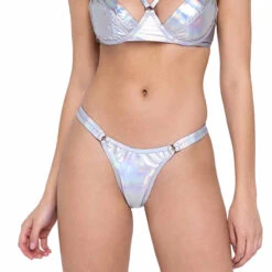 Roma R-6325 - Hologram Thong Bottoms