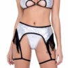 Roma R-6282 - Fringe Trim Hologram Barter Belt