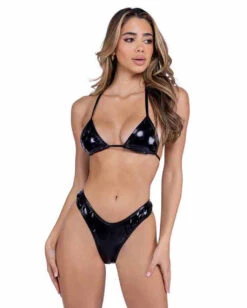 Roma PR-6483, Vinyl Thong Back Shorts -Funky Lingerie Outlet 6479 6483 54366.1714083280