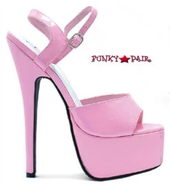 652-Juliet 6.5" Women's Platform Sandal CLEARANCE 11 652-Juliet 6.5" Women's Platform Sandal CLEARANCE -Funky Lingerie Outlet 652 JULIET PINK 81694.1683781990