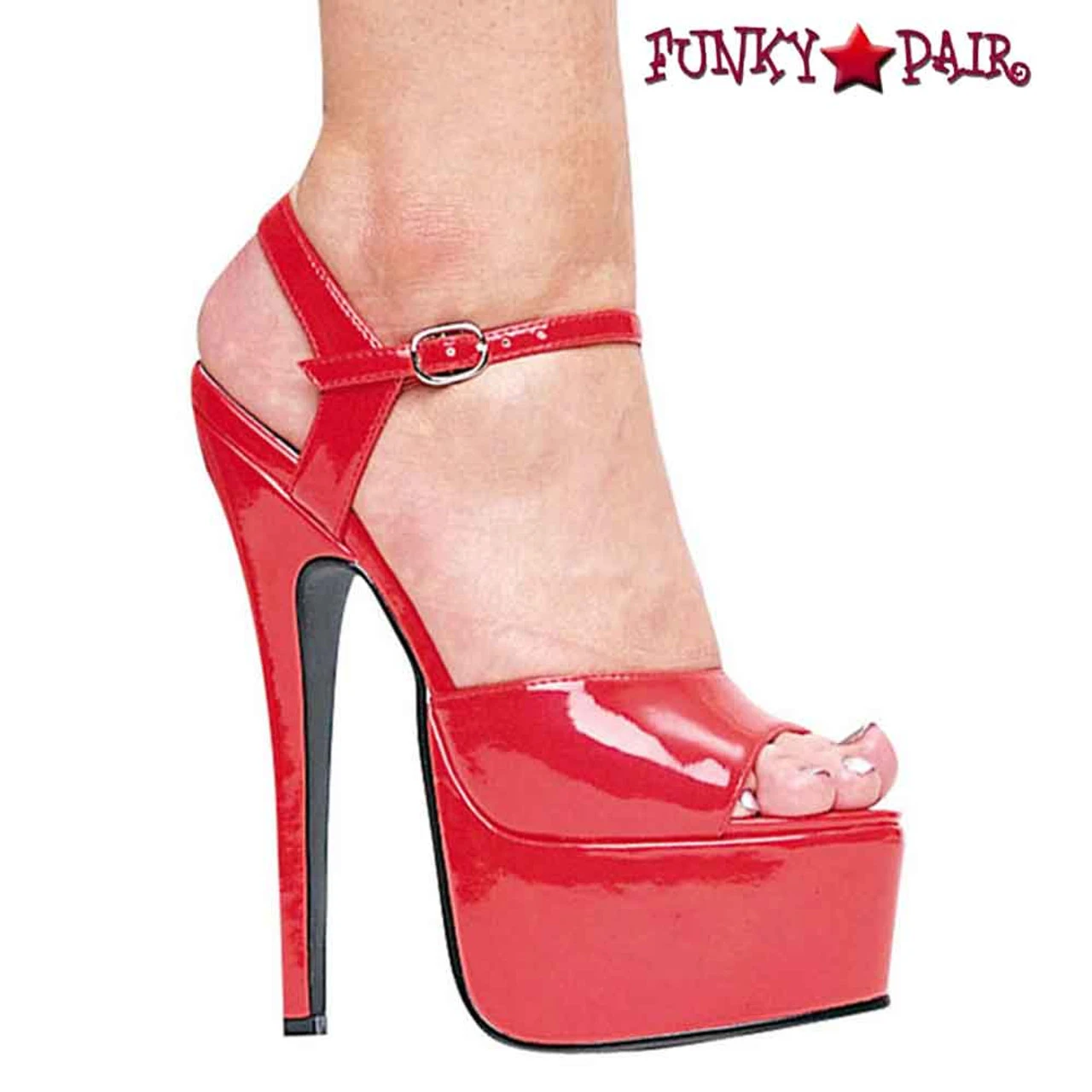 652-Juliet 6.5" Women's Platform Sandal CLEARANCE 5 652-Juliet 6.5" Women's Platform Sandal CLEARANCE - Image 3