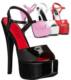 652-Juliet 6.5" Women's Platform Sandal CLEARANCE