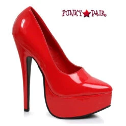 652-Prince 6.5" Fetish Platform Pumps CLEARANCE 12 652-Prince 6.5" Fetish Platform Pumps CLEARANCE -Funky Lingerie Outlet 652 PRINCE RED 65678.1683781541