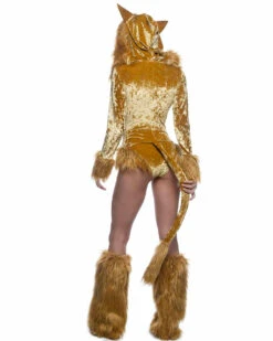 Roma R-6575, Lusty Lioness Costume -Funky Lingerie Outlet 6575 Back 27824.1757047003