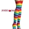 LA-6606, Rainbow Striped Stockings -Funky Lingerie Outlet 6606 18022.1533972478