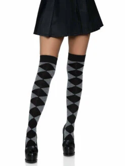 LA-6627, Argyle Knit Over The Knee Socks By Leg Avenue 9 LA-6627, Argyle Knit Over The Knee Socks By Leg Avenue -Funky Lingerie Outlet 6627 01 025 14132.1657927105