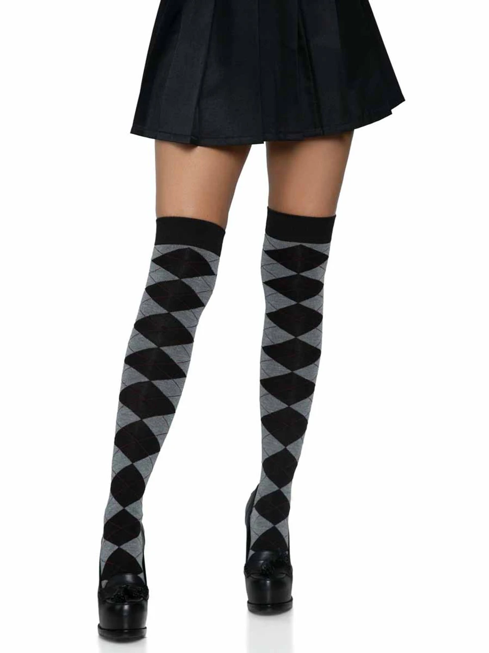 LA-6627, Argyle Knit Over The Knee Socks By Leg Avenue 5 LA-6627, Argyle Knit Over The Knee Socks By Leg Avenue - Image 3