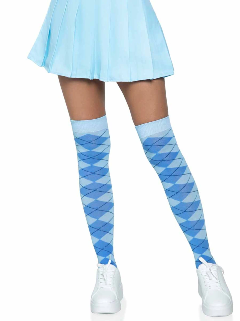 LA-6627, Argyle Knit Over The Knee Socks By Leg Avenue 6 LA-6627, Argyle Knit Over The Knee Socks By Leg Avenue - Image 4