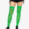 LA-6642, 420 Net Thigh Highs By Leg Avenue