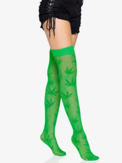 LA-6642, 420 Net Thigh Highs By Leg Avenue -Funky Lingerie Outlet 6642 05 126 91804.1683013879