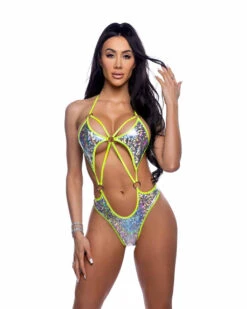 Roma R-6655, Metallic Foil Romper