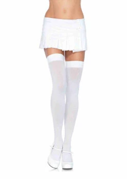 LA-6672, Nylon Opaque Stockings 19 LA-6672, Nylon Opaque Stockings -Funky Lingerie Outlet 667200222 MAIN 31880.1711172113