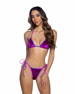 Roma R-6676, Crush Velvet Bikini Set