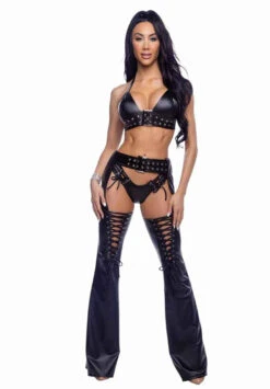 Roma R-6691, Pleather Chap -Funky Lingerie Outlet 6690 6691 86848.1753371073