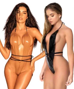 MA67014, Wrap Around Bodysuit By Mapale