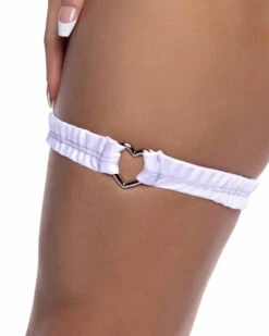 Roma R-6728, Spandex Garter With Heart