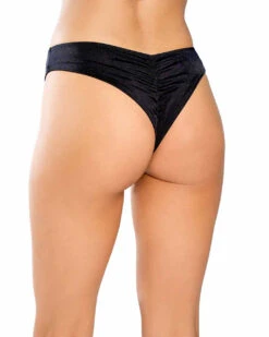 Roma R-6733, Pucker Back Mini Short -Funky Lingerie Outlet 6733 Blk Back 17385.1751587044